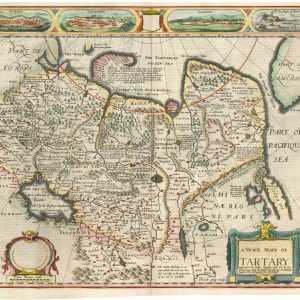 A Newe Mape of Tartary augmented by John Speede... by SPEED, John., 1665.