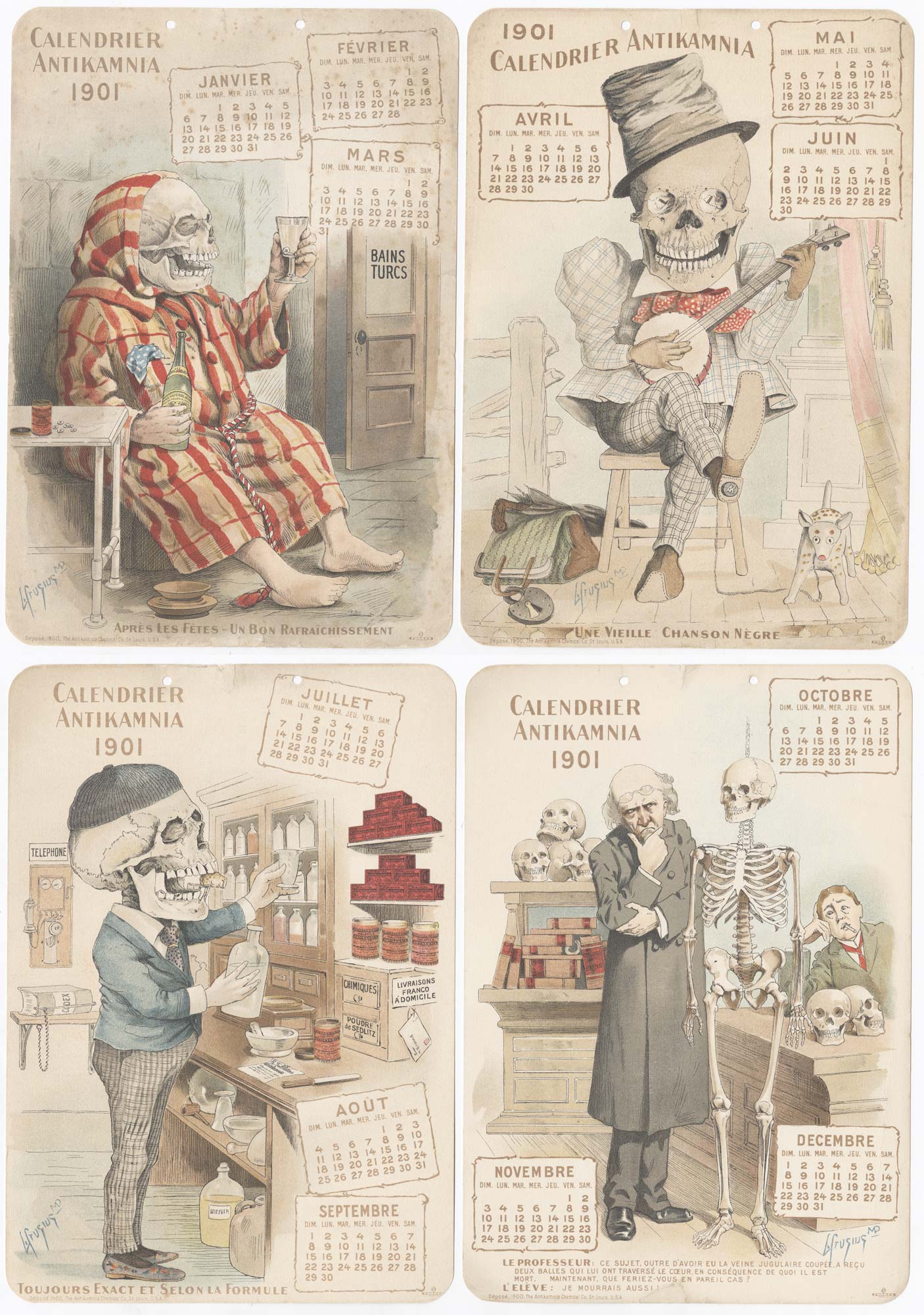 Crusius Antikamnia Calendar