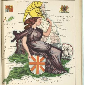 A complete set of caricature maps of European countries