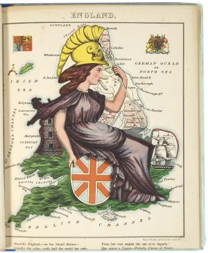 Geographical Fun: Being Humerous Outlines of Various Countries. With Introduction and Descriptive Lines. By Aleph