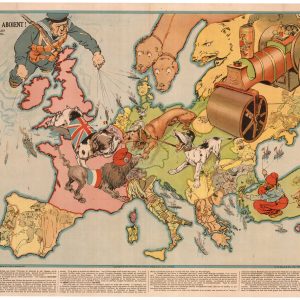 The First World War depicted as a dog fight