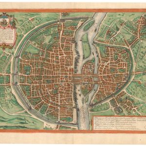 Lutetia, vulgari nomine Paris... By Braun and Hogenberg