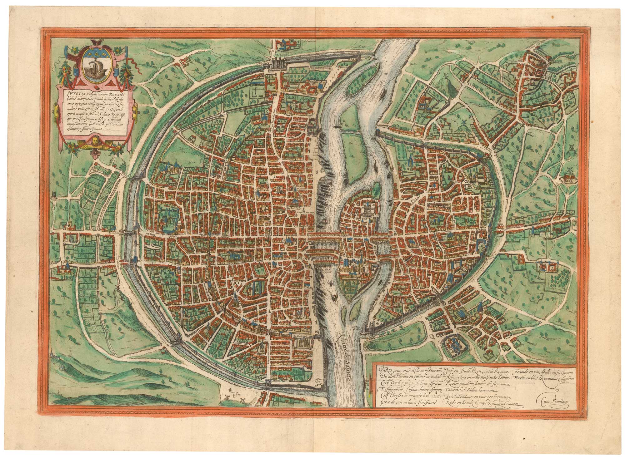 Braun and Hogenberg Paris