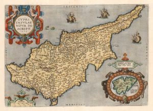 Ortelius Cyprus 1573 State 3