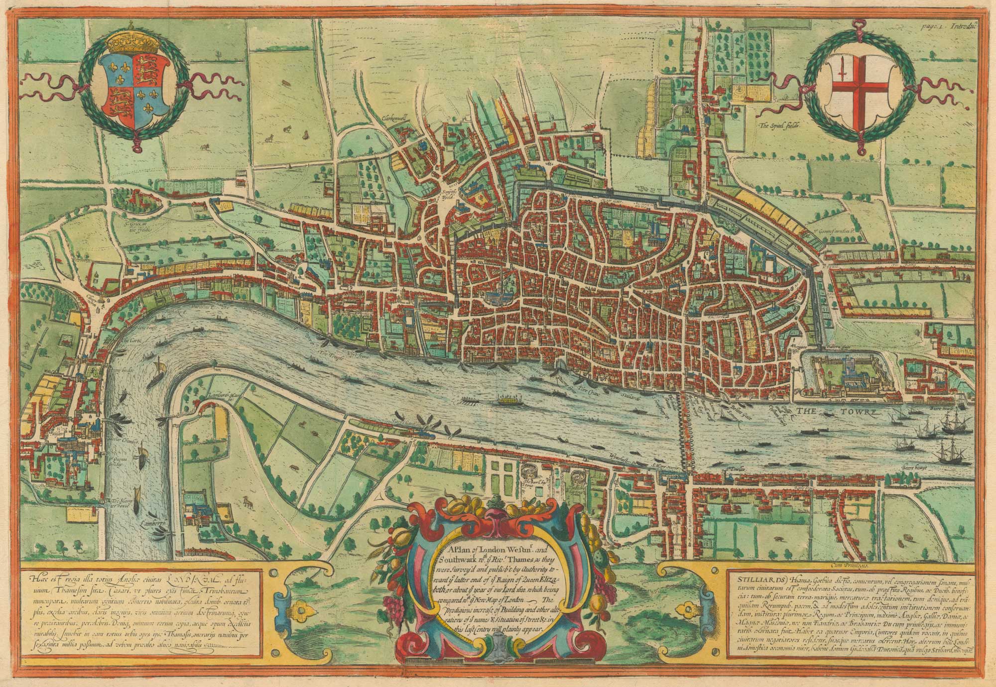 Braun and Hogenberg London 1708