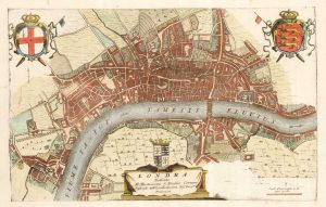 A 17th century Italian map of London