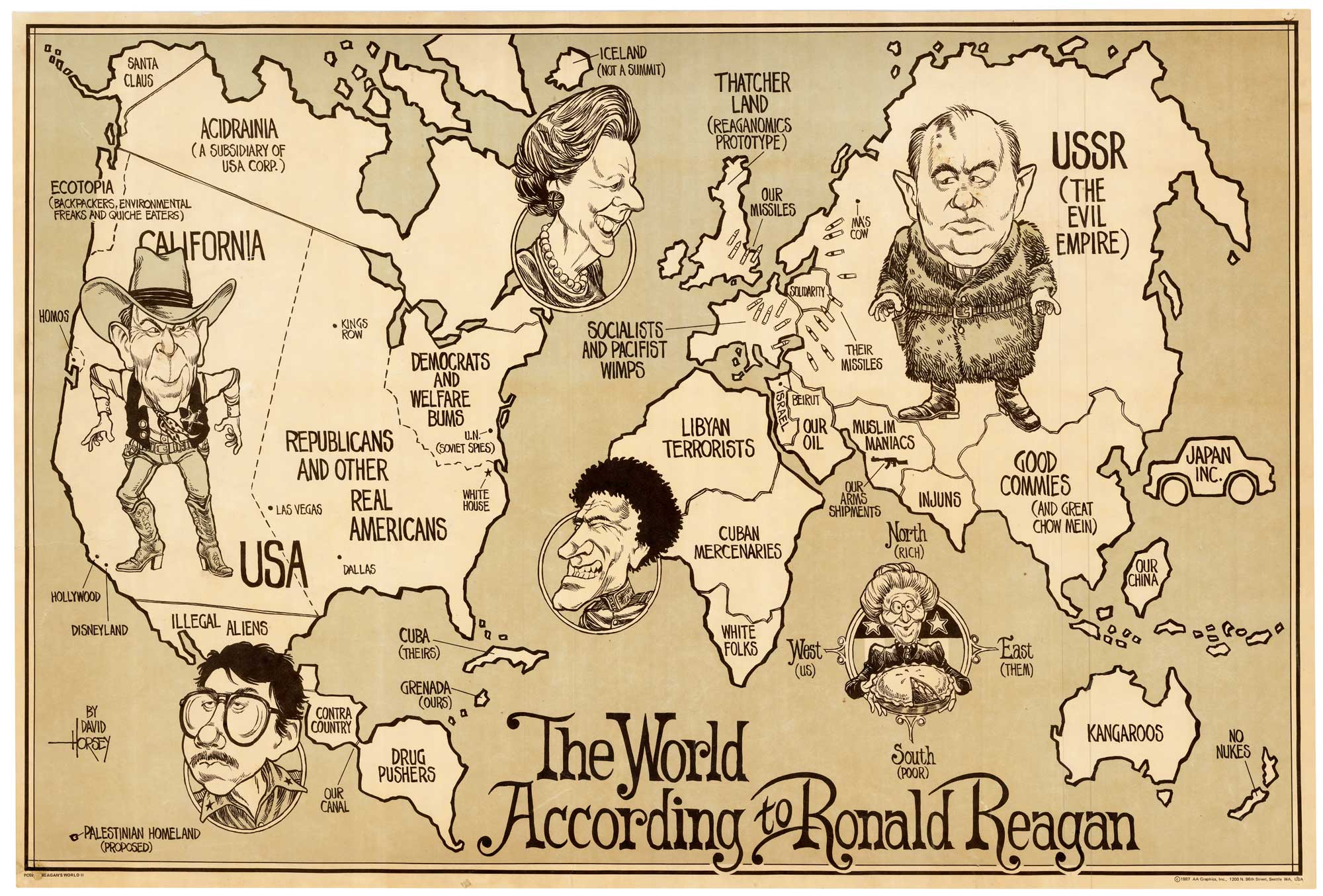 Horsey World of Ronald Reagan 1987