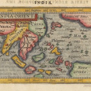 Ortelius East Indies miniature