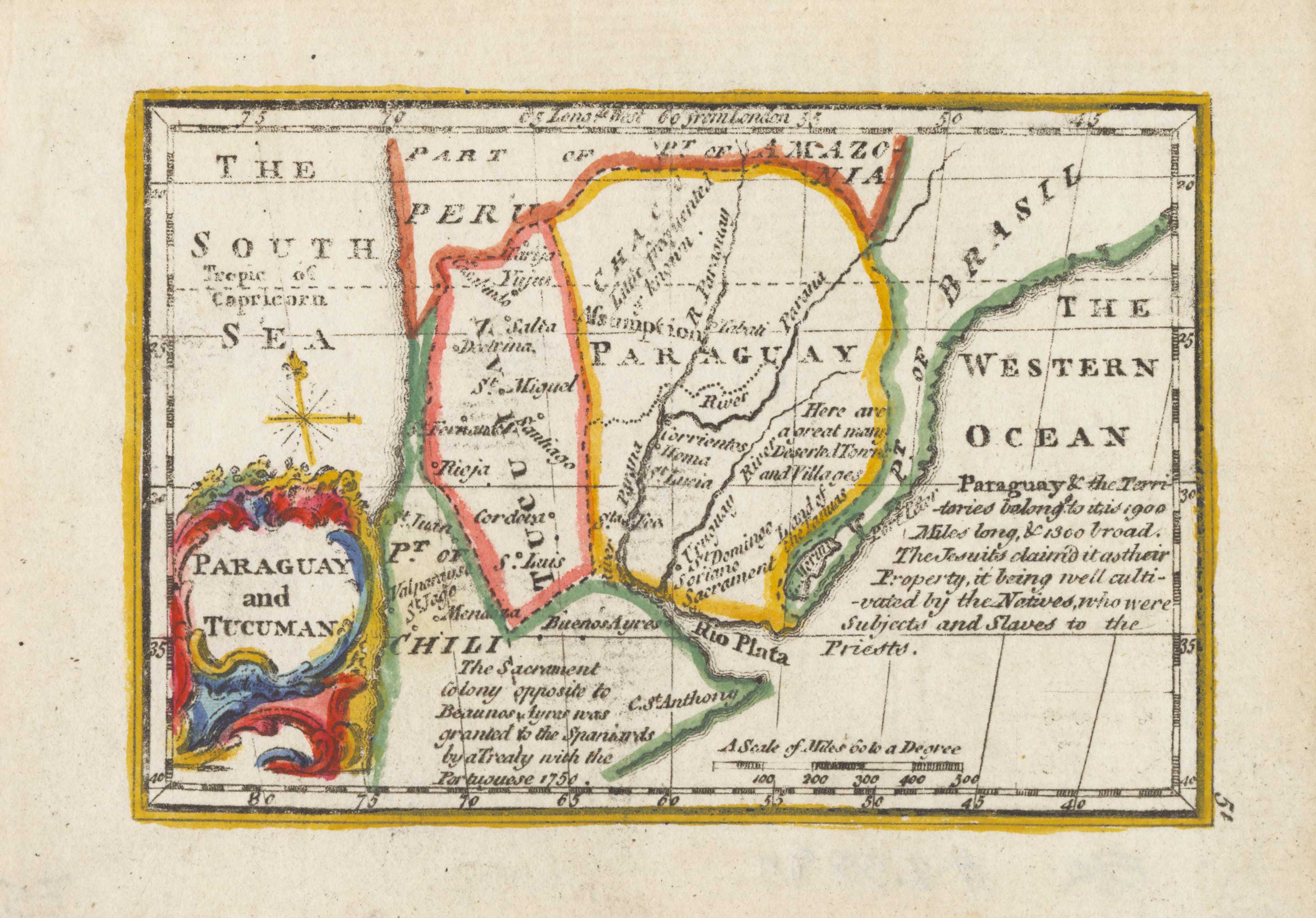 Paraguay and Tucuman. by GIBSON, John., 1792.