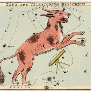 Lynx and Telescopium Herschilii. by LEIGH, Samuel., 1830.