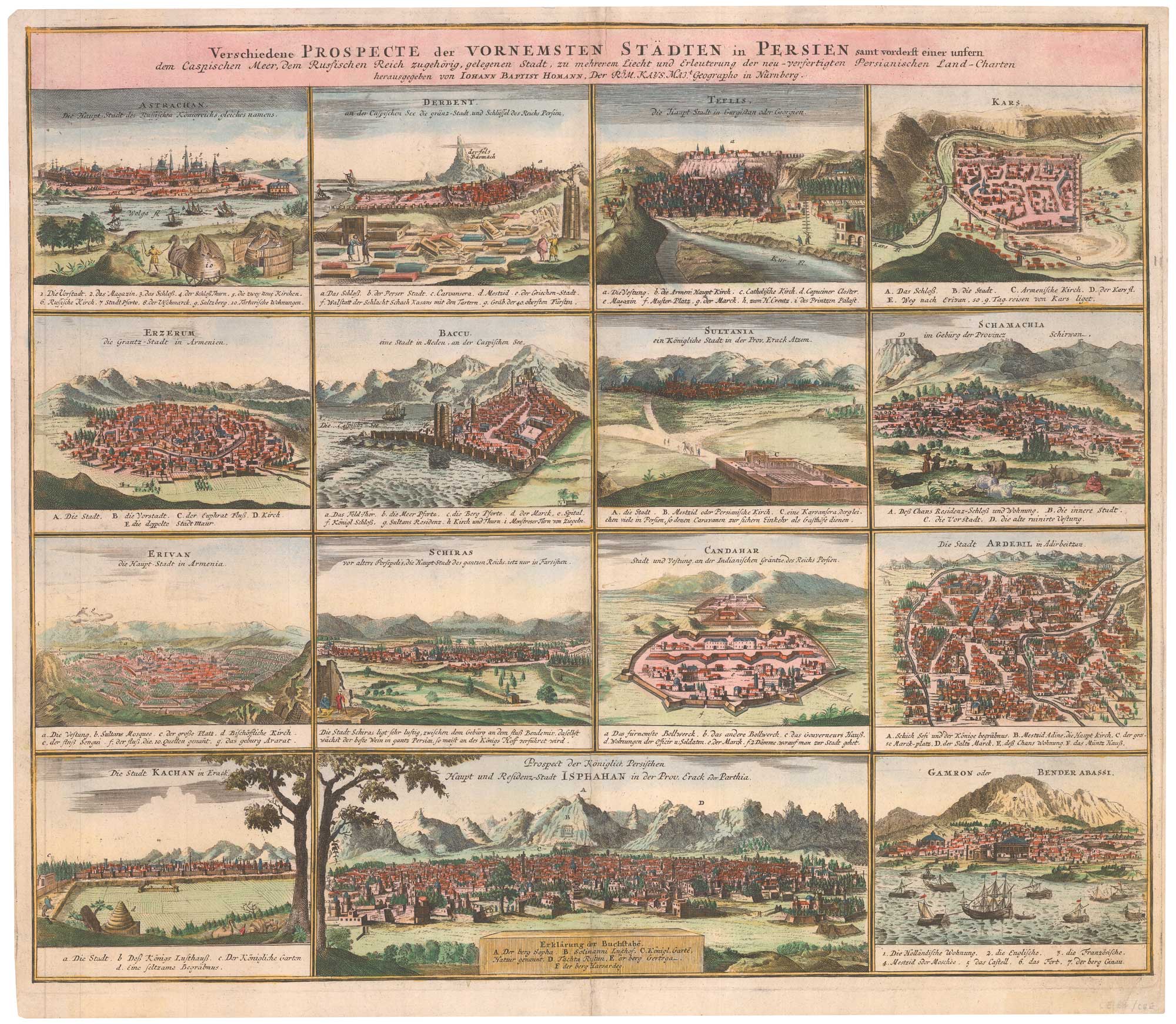 Homann Central Asian Cities