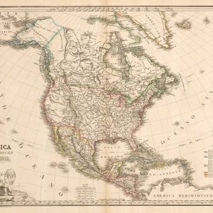 America Settentrionale o Colombia. by STUCCHI, Stanislao., 1851.