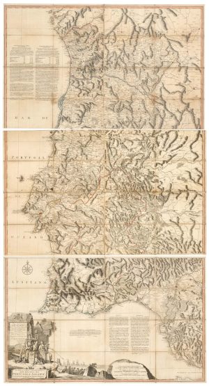 Jefferys large-scale map of Portugal, Mappa ou Carta Geographica dos Reinos de Portugal e Algarve