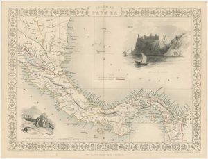 Isthmus of Panama. by Tallis