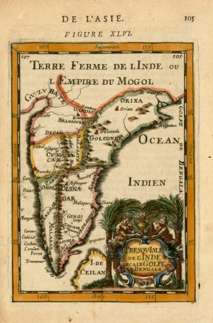 Mallet map of India