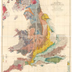 Greenough England and Wales Geological Map