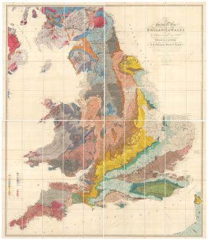 Greenough England and Wales Geological Map