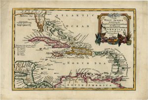 Jefferys map of the West Indies