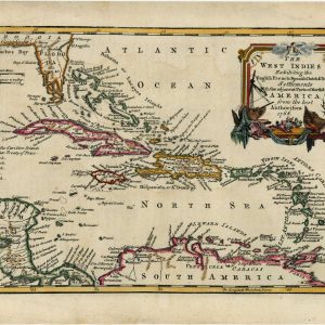 Jefferys map of the West Indies