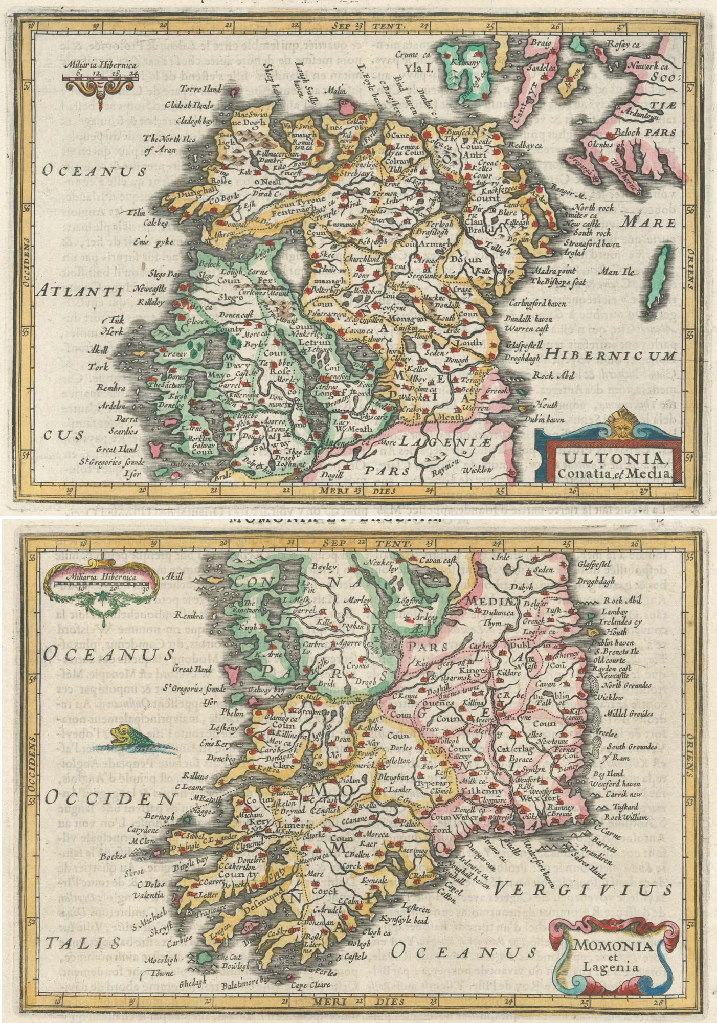 Jansson Ireland miniature pair