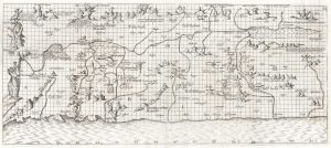 Vesconte map of the Holy Land, 1611