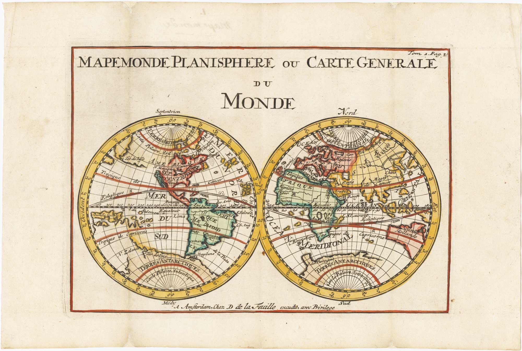 La Feuille World map