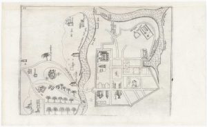 Vesconte / Bongars plan of Jerusalem, 1611
