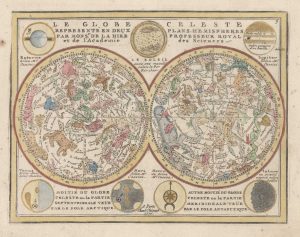 La Hire Celestial Chart 1719