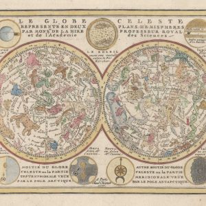 La Hire Celestial Chart 1719