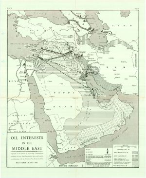 Serial maps & Petroleum Press Bureau Oil