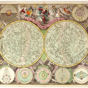 Seutter Celestial double hemisphere