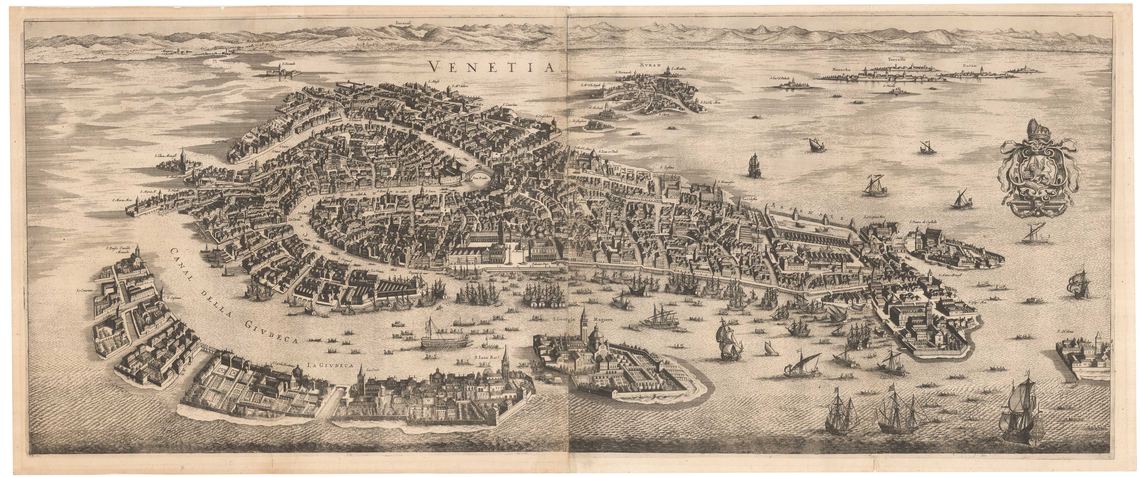 Jansson's view of Venice