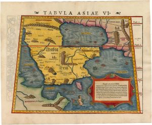 Munster's map of Arabia according to Ptolemy