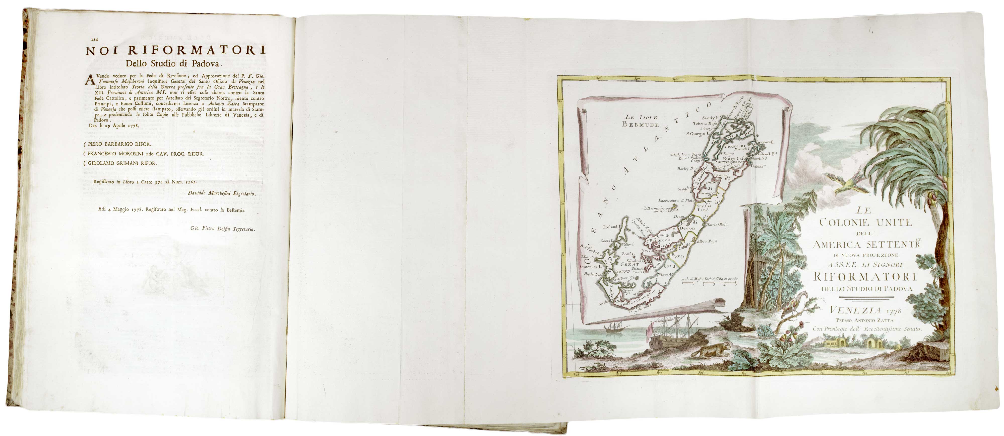 Raynal America, Storia dell'America Settentrionale del Signor Abate Raynal Continuata sino al presente, con Carte Geografiche rappresentanti il Teatro della Guerra Civile tra la Gran Bretagna, e le Colonie Unite.