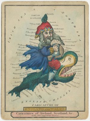 Dighton Bowles, A Caricature of England and Wales. Caricatures of Ireland, Scotland, &c. with other ingenious devices.