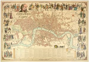 Charles Dickens London by Baxendale