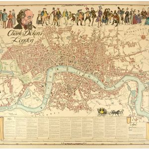 Charles Dickens London by Baxendale