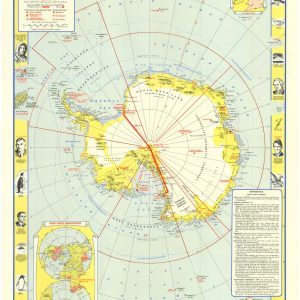 Pictorial Map of Antarctica