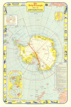 Pictorial Map of Antarctica