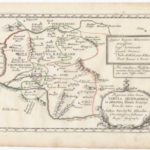 An early map of Transoxiana by a Kurdish geographer