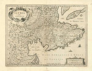 Jansson’s Map of Istria and the Gulf of Trieste