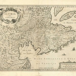 Jansson’s Map of Istria and the Gulf of Trieste