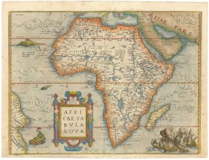 Abraham Ortelius's map of Africa