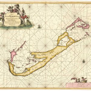 Van Keulen's sea chart of Bermuda