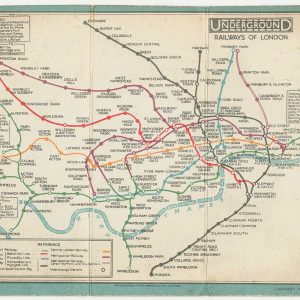 Stingemore's map of the London Underground 1927