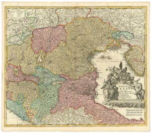 Antique map of Veneto, Venice by Homann