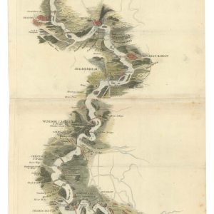 Tombleson's famous map of the Thames